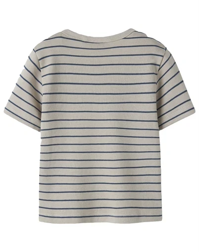 Name It - NMMHakan Strikket T-Shirt - Chateau Gray
